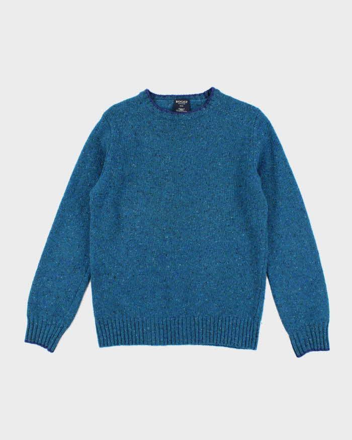 Vintage Boggi Milano Speckled Wool Blend Knit Jumper - M