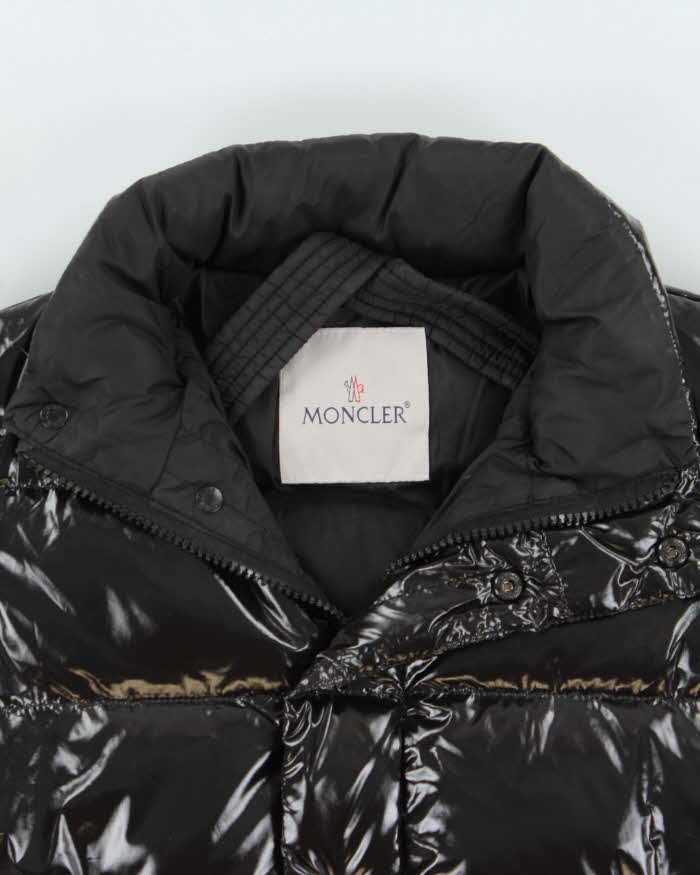 Moncler Enfant Raie Patent Puffer Jacket - 5 Years