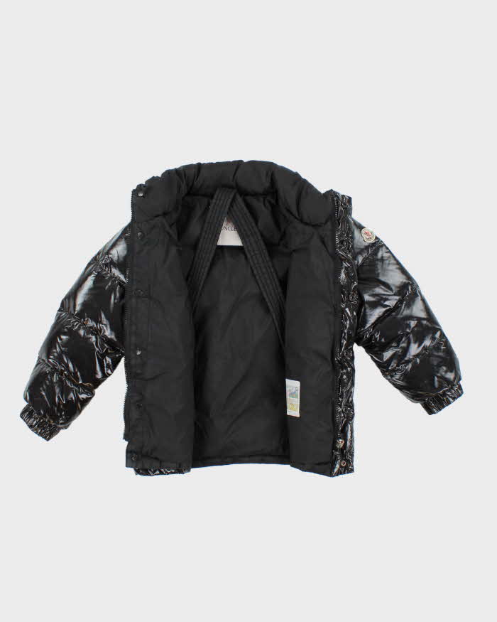 Moncler Enfant Raie Patent Puffer Jacket - 5 Years