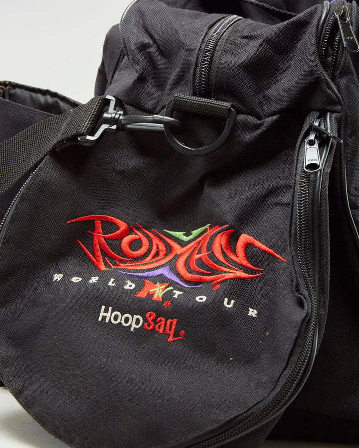 '96 Dennis Rodman NBA Chicago Bulls MTV World Tour Hoop Saq Basketball Duffel Bag - O/S