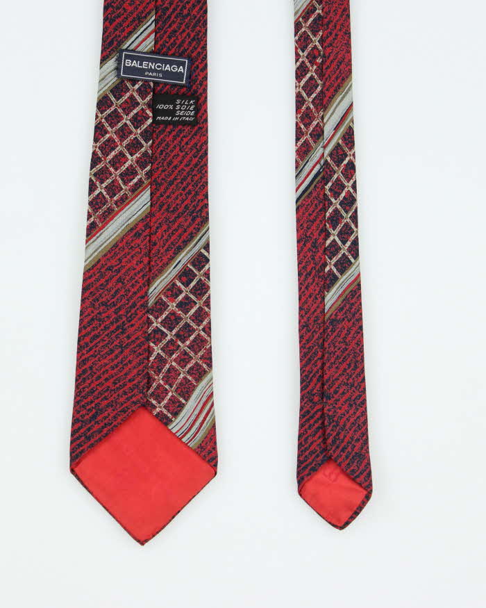 Vintage Balenciaga Silk Tie