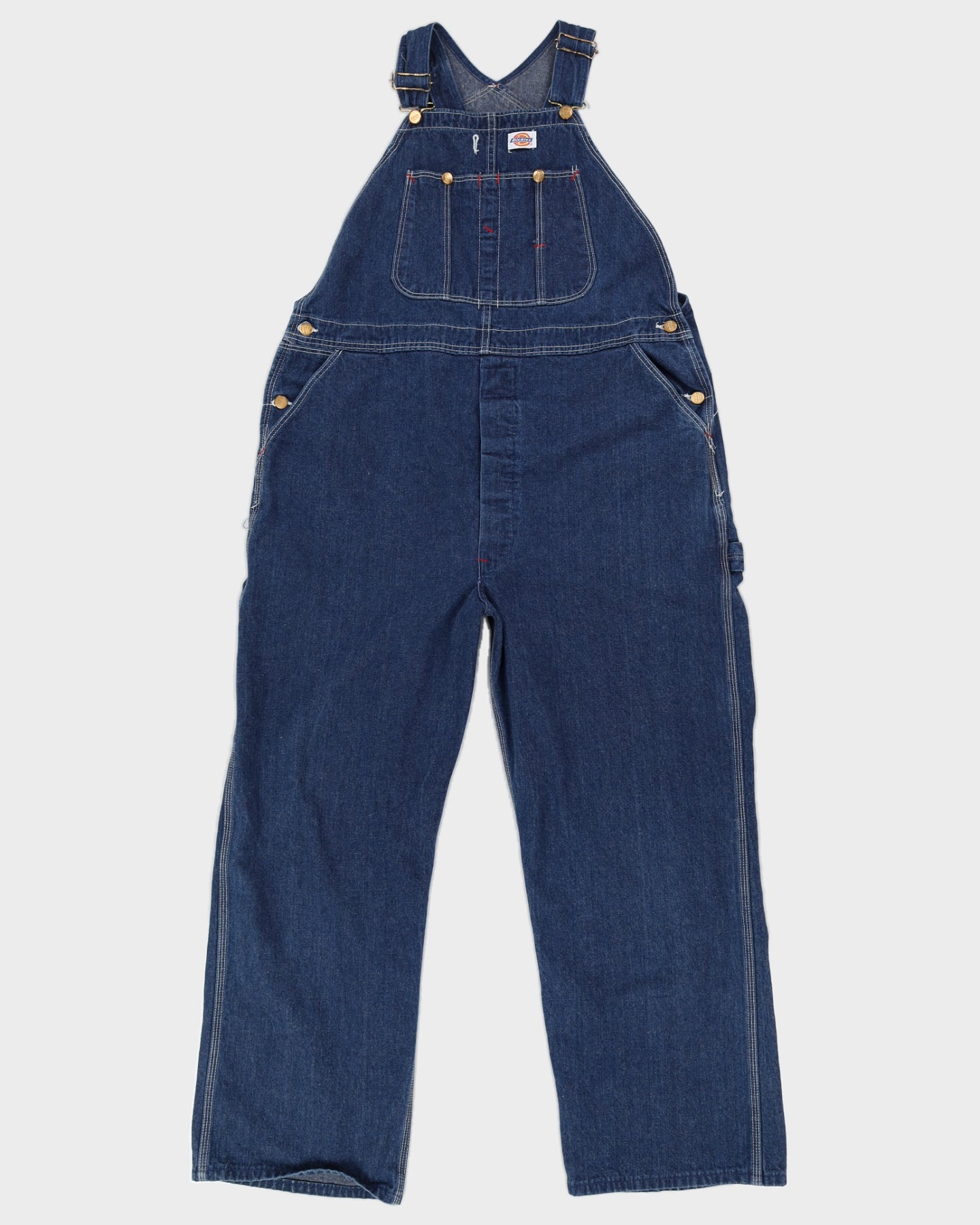 Blue Dickies Denim Dungarees XL Rokit blue-dickies-denim-dungarees-xl-rokit