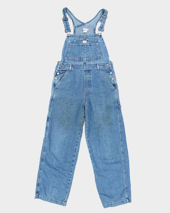 Vintage Y2K Calvin Klein Light Wash Denim Dungarees W34 L29