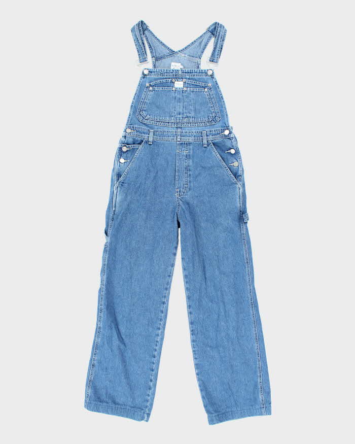 Vintage Y2K Calvin Klein Dark Wash Denim Dungarees - W30 L28