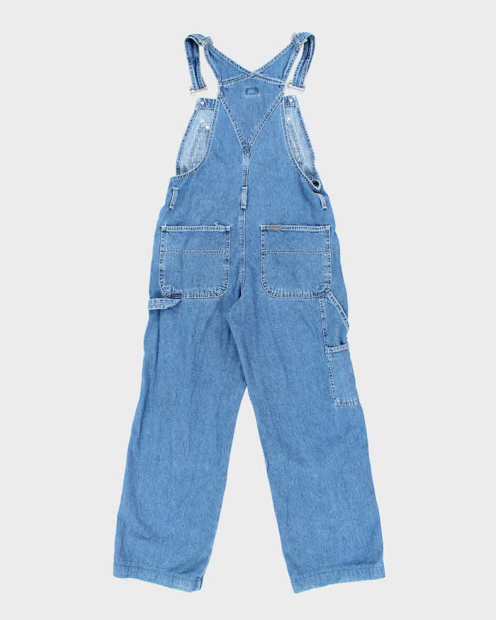 Vintage Y2K Calvin Klein Dark Wash Denim Dungarees - W30 L28