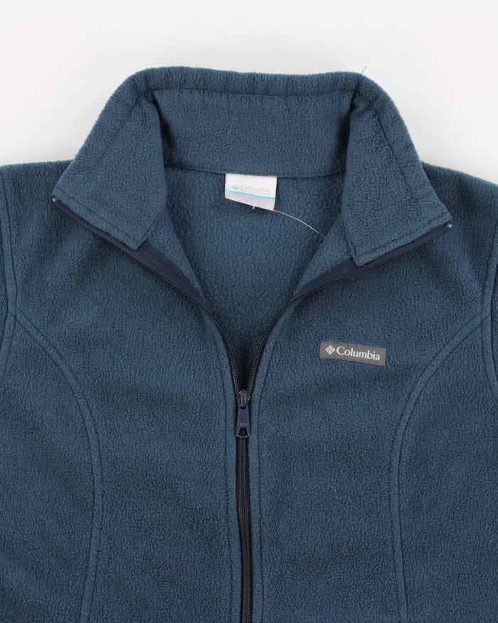 Columbia High Neck Blue Fleece - L