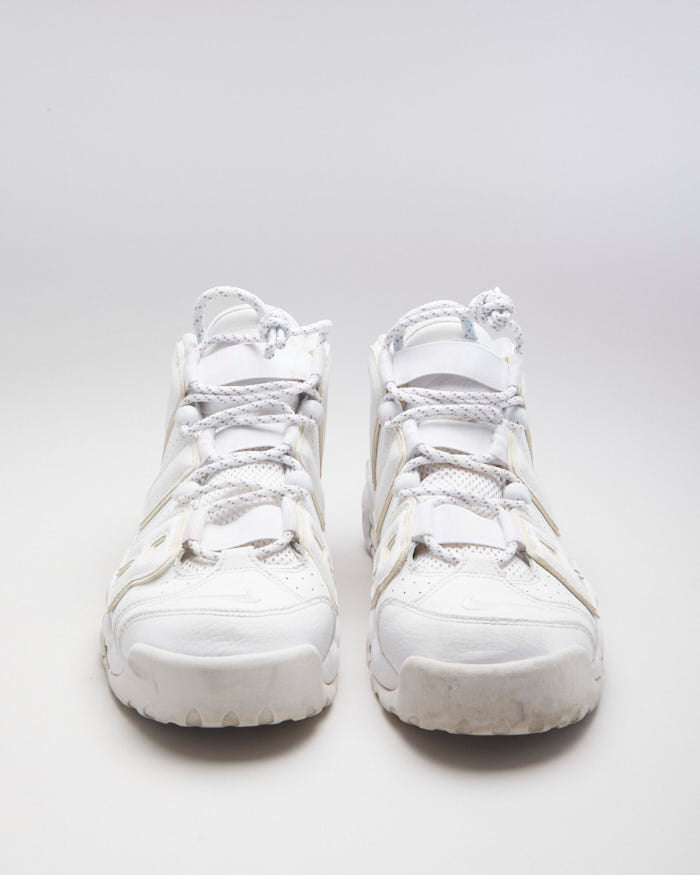 Nike Air More Uptempo Triple White - UK 8.5