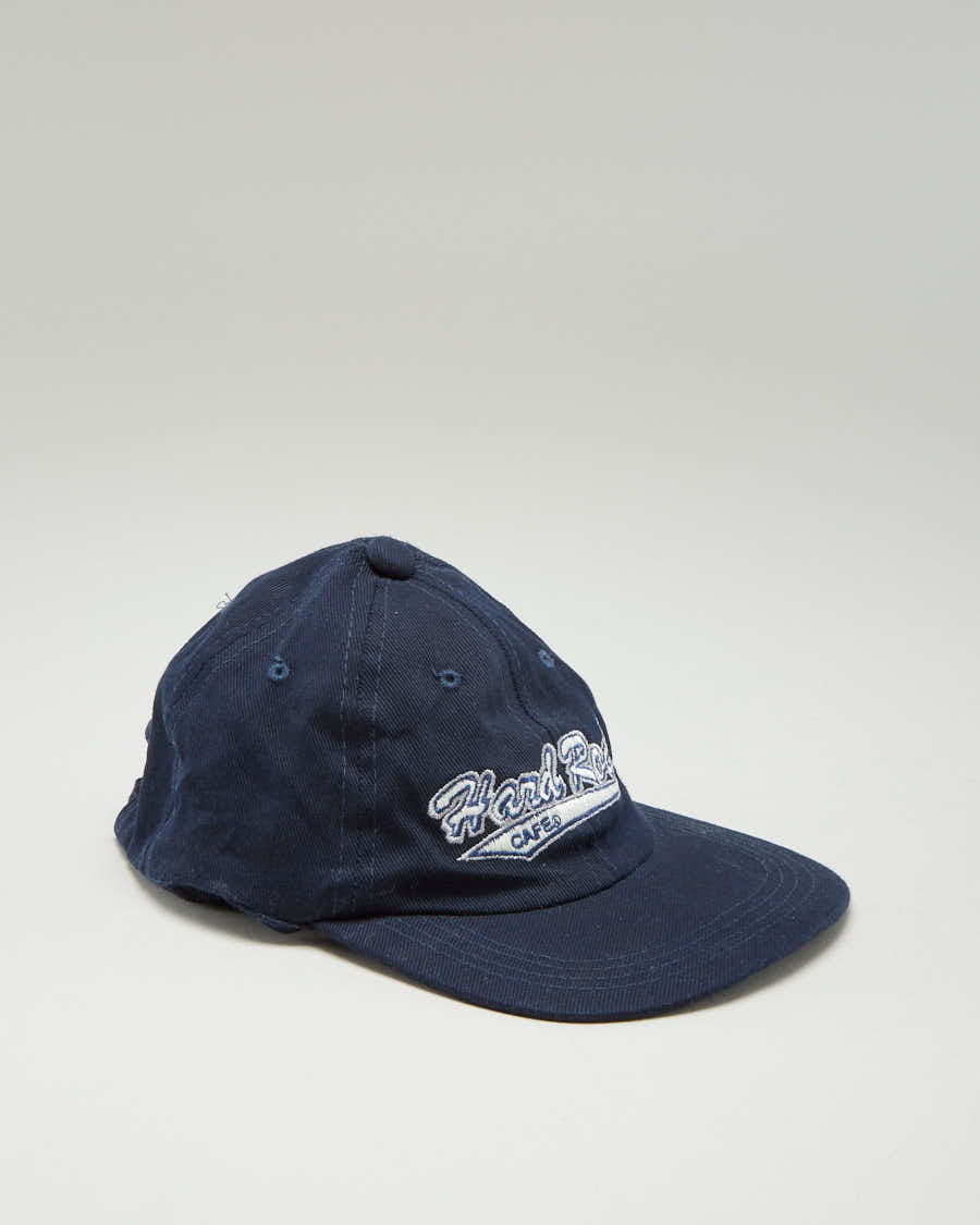 00s Hard Rock Café Rio De Janeiro Blue Cap Adjustable