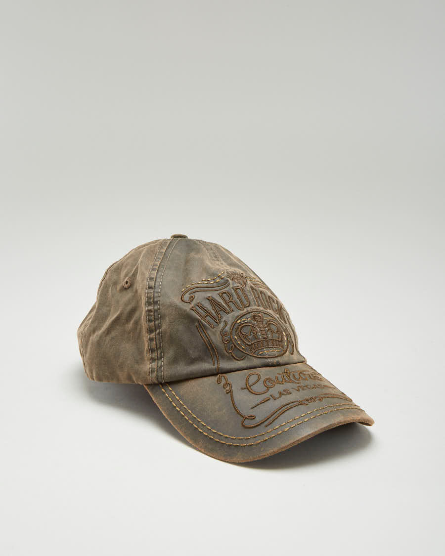 00s Hard Rock Café Las Vegas Brown Cap Adjustable