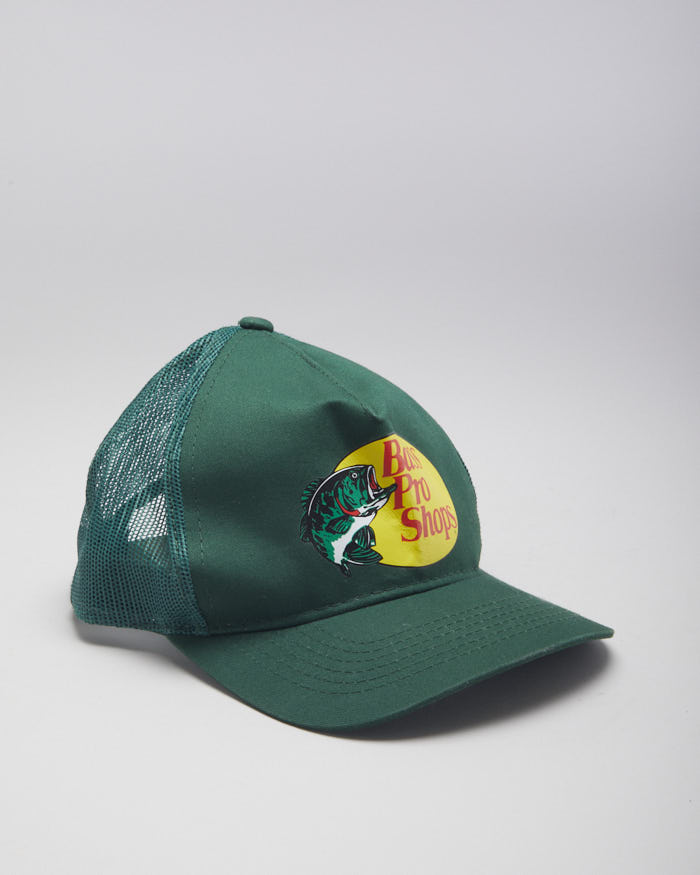 Vintage Bass Pro Shops Mesh Trucker Cap OS - Main Image