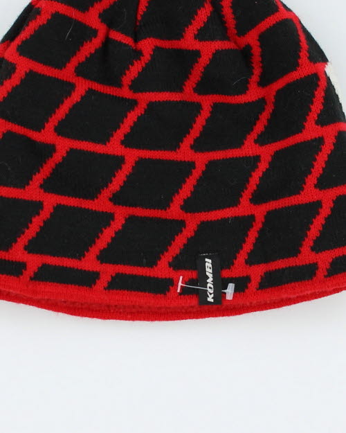 Vintage Y2K Kombi Patterned Toque Beanie - OS