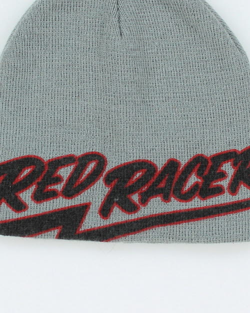 Vintage Y2K Red Racer Toque Beanie - OS