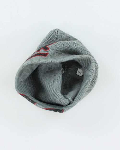 Vintage Y2K Red Racer Toque Beanie - OS