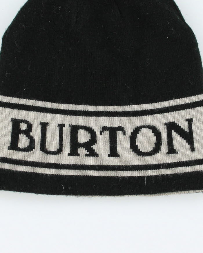 Vintage 2000's Burton Snowboards Skull Beanie - OS