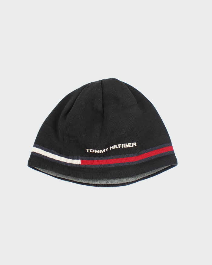 Vintage Y2K Tommy Hilfiger Lined Toque Beanie - OS