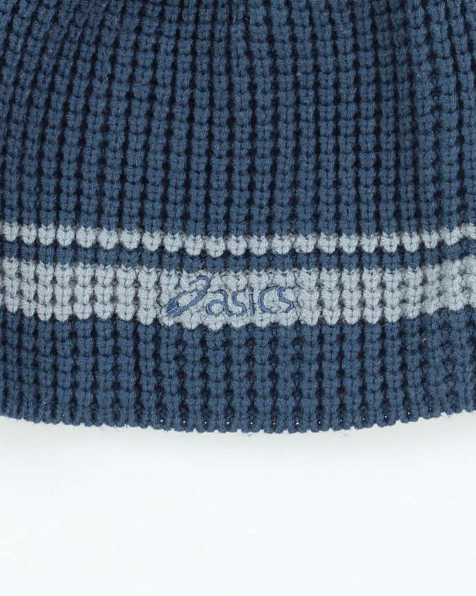 Vintage Y2K Asics Embroidered Logo Toque Beanie - OS