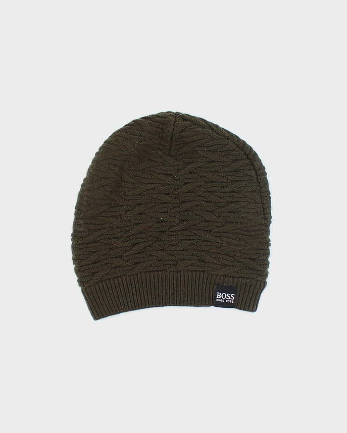 Vintage 2000's Hugo Boss Lined Toque Beanie - OS