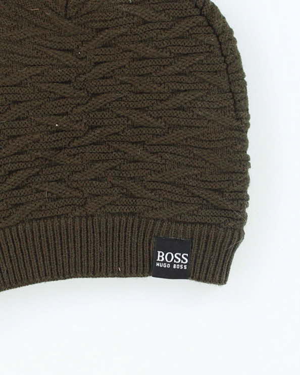 Vintage 2000's Hugo Boss Lined Toque Beanie - OS