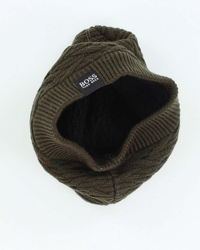 Vintage 2000's Hugo Boss Lined Toque Beanie - OS