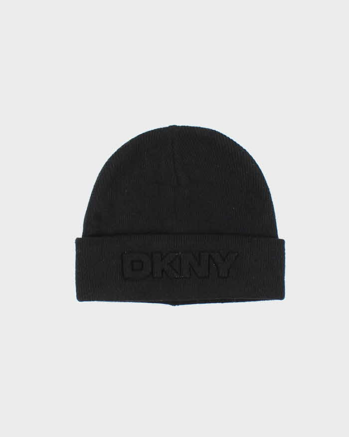 Vintage Y2k 00s DKNY Beanie