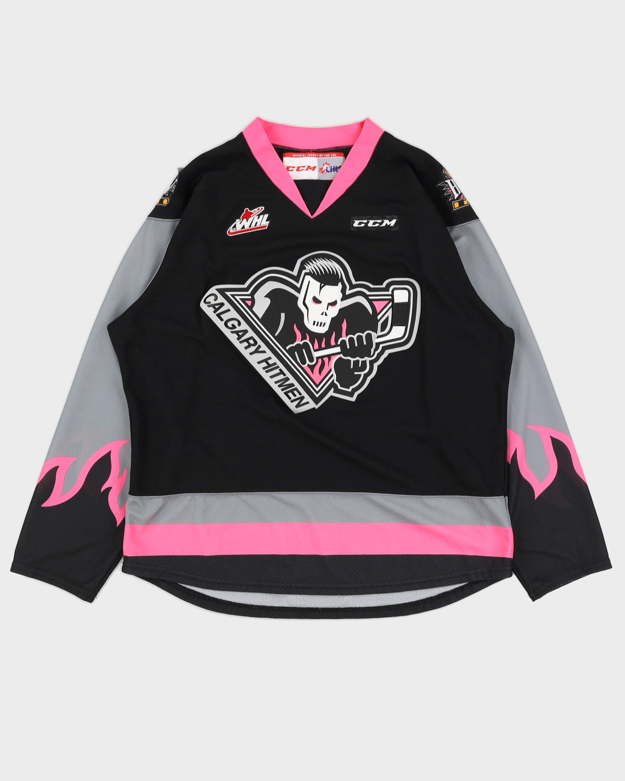Calgary Hitmen Hockey Jersey L