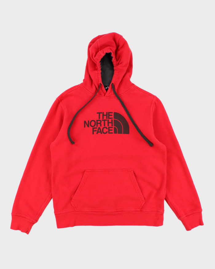 Sudadera con capucha roja The North Face para hombre M