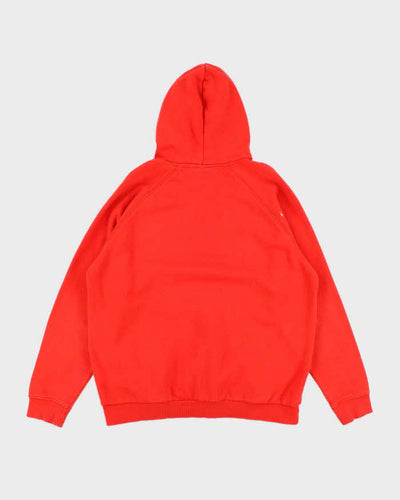 Adidas Oversized Red Hoodie - XL