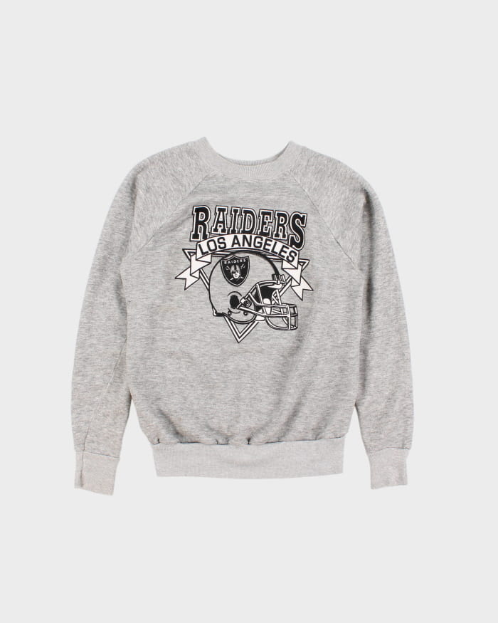 Vintage 80s FL Robinson Los Angeles Raiders Sweatshirt - M – Rokit