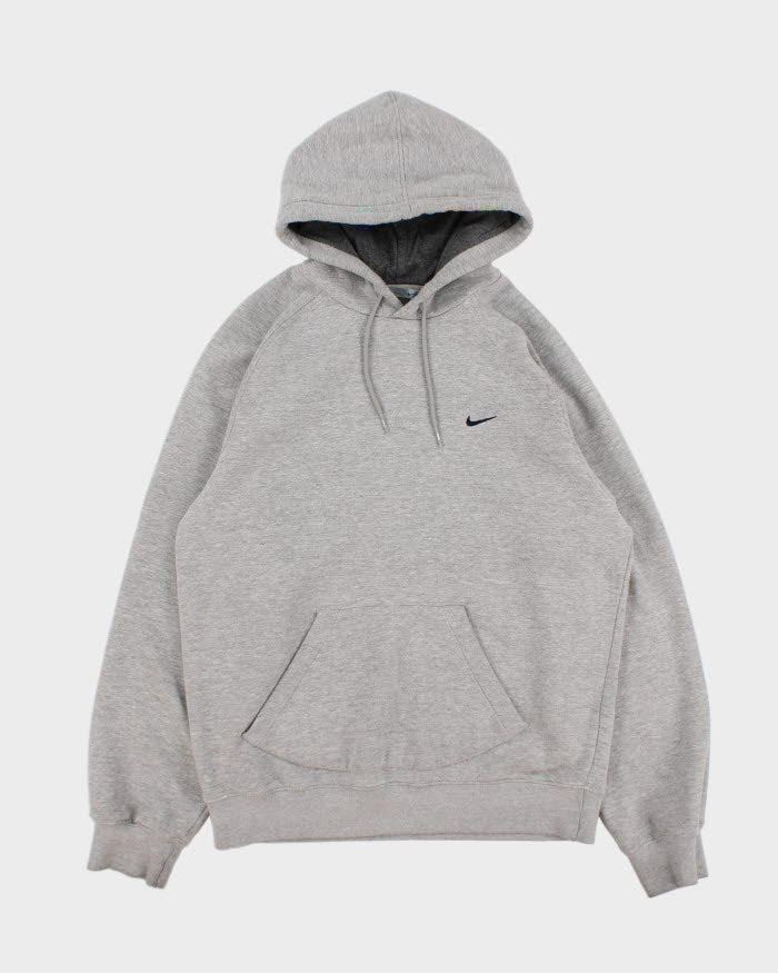 00s Nike Grey Hoodie - M