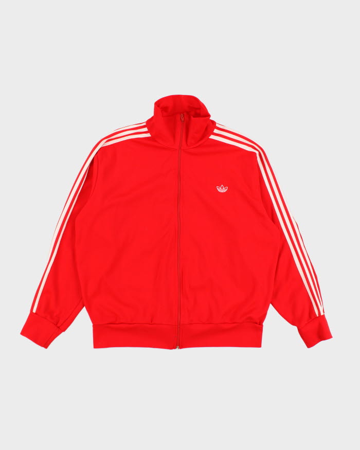 Y2k 00s Red Adidas Track Jacket L - Main Image