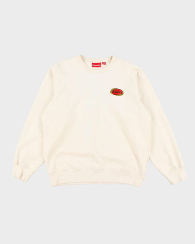 Supreme New York Embroidered Small Logo Sweatshirt - L