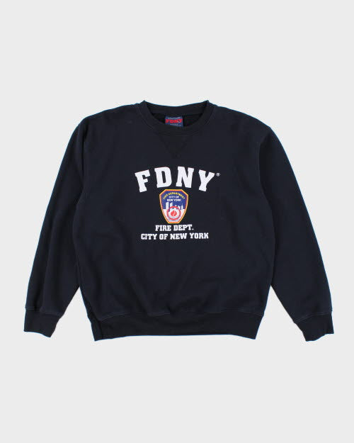 FDNY Hoodie New York Fire Dept Logo Navy Blue Hoody FDNY Hoodie New York Fire Dept Logo Navy Blue Hoody