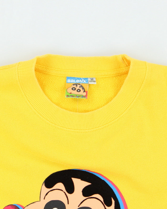 Vintage A Super Mischievous Boy Graphic Print Sweatshirt - M