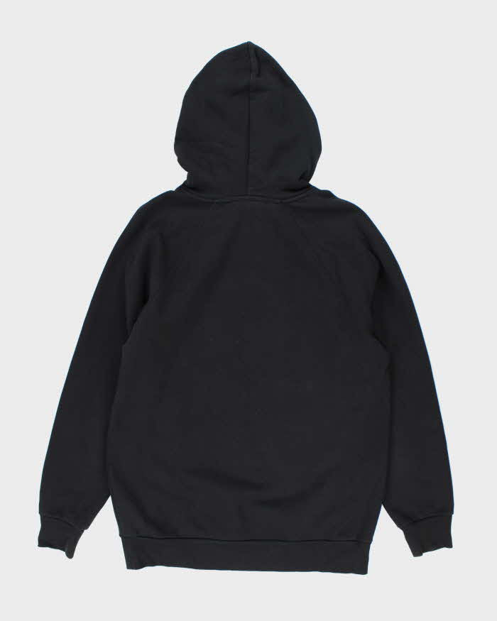 Vintage Burberry Embroidered Spell Out Hoodie - L