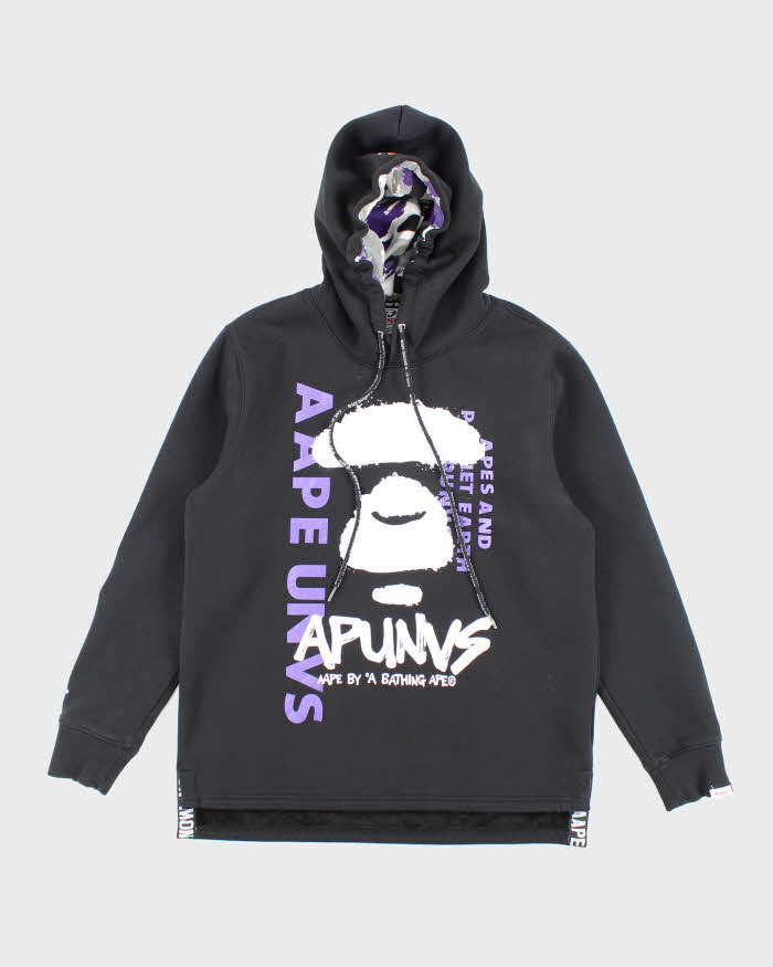 Vintage 2000's Aape by Bape Fleece Lined Hoodie XL – Rokit