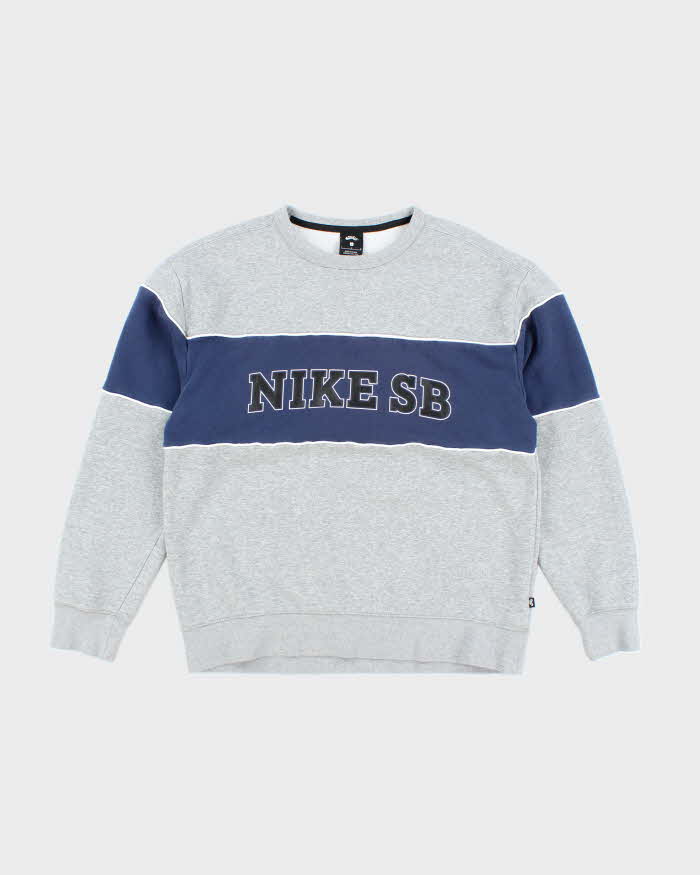 nike sb hbr red & black crew neck sweatshirt