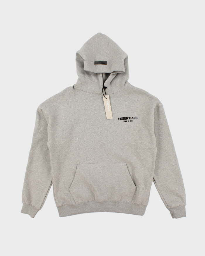 専用 Lサイズ Essentials Graphic Hoodie Essentials Deadstock with Tags Oversized Centre Graphic Hoodie