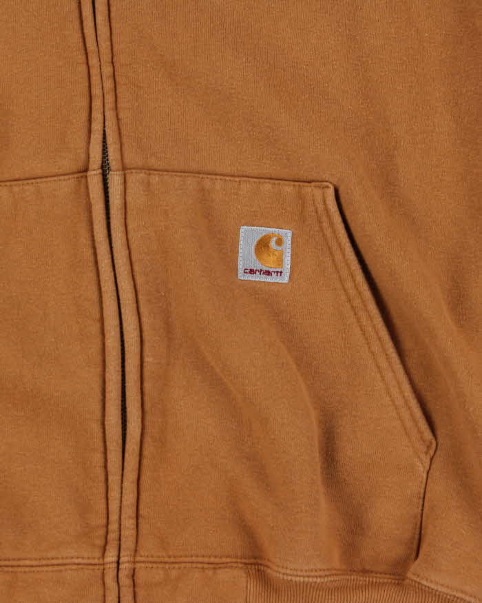 Vintage 90s Carhartt Oversized Zip Up Hoodie  - XL