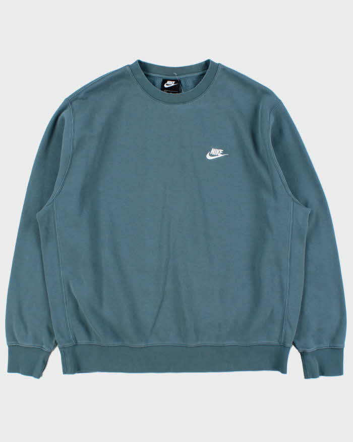 nike vintage blue sweatshirt