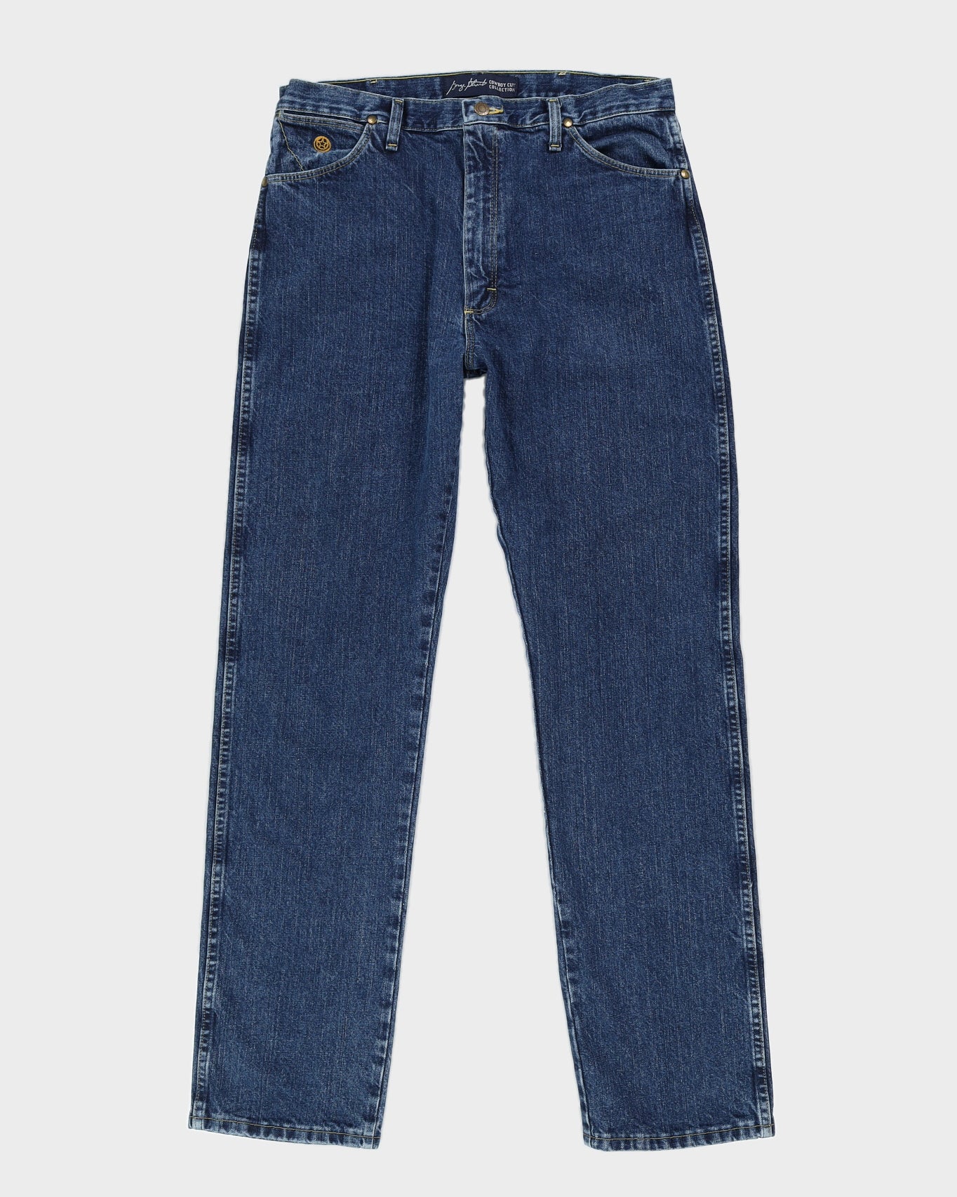Vintage 90s Wrangler Dark Wash Jeans - W36 L36