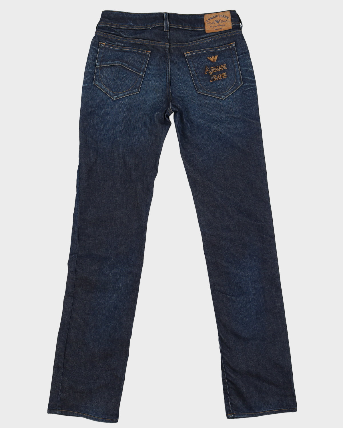 Armani Dark Wash Slim Leg Denim Jeans - W29