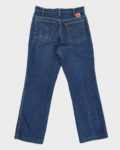 Vintage 70s GWG Dark Wash Denim Jeans - W32