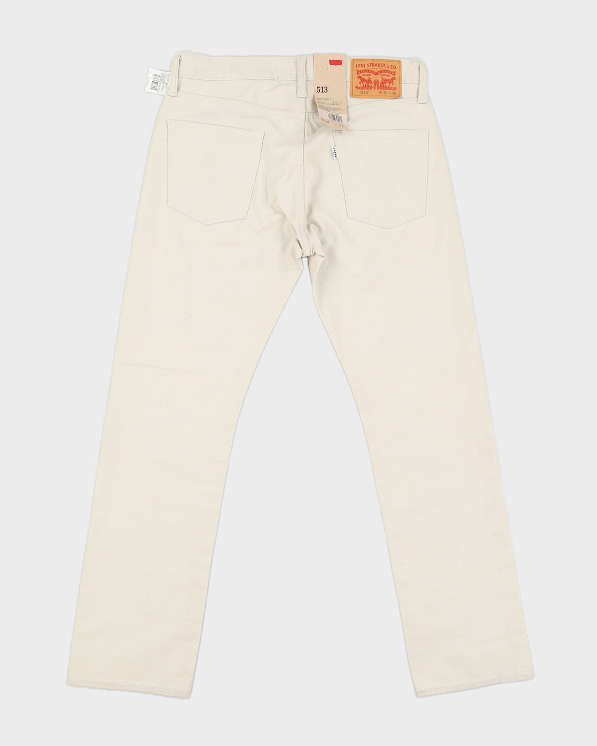 Levi's 513 Cream Trousers Deadstock With Tags - W30 L30