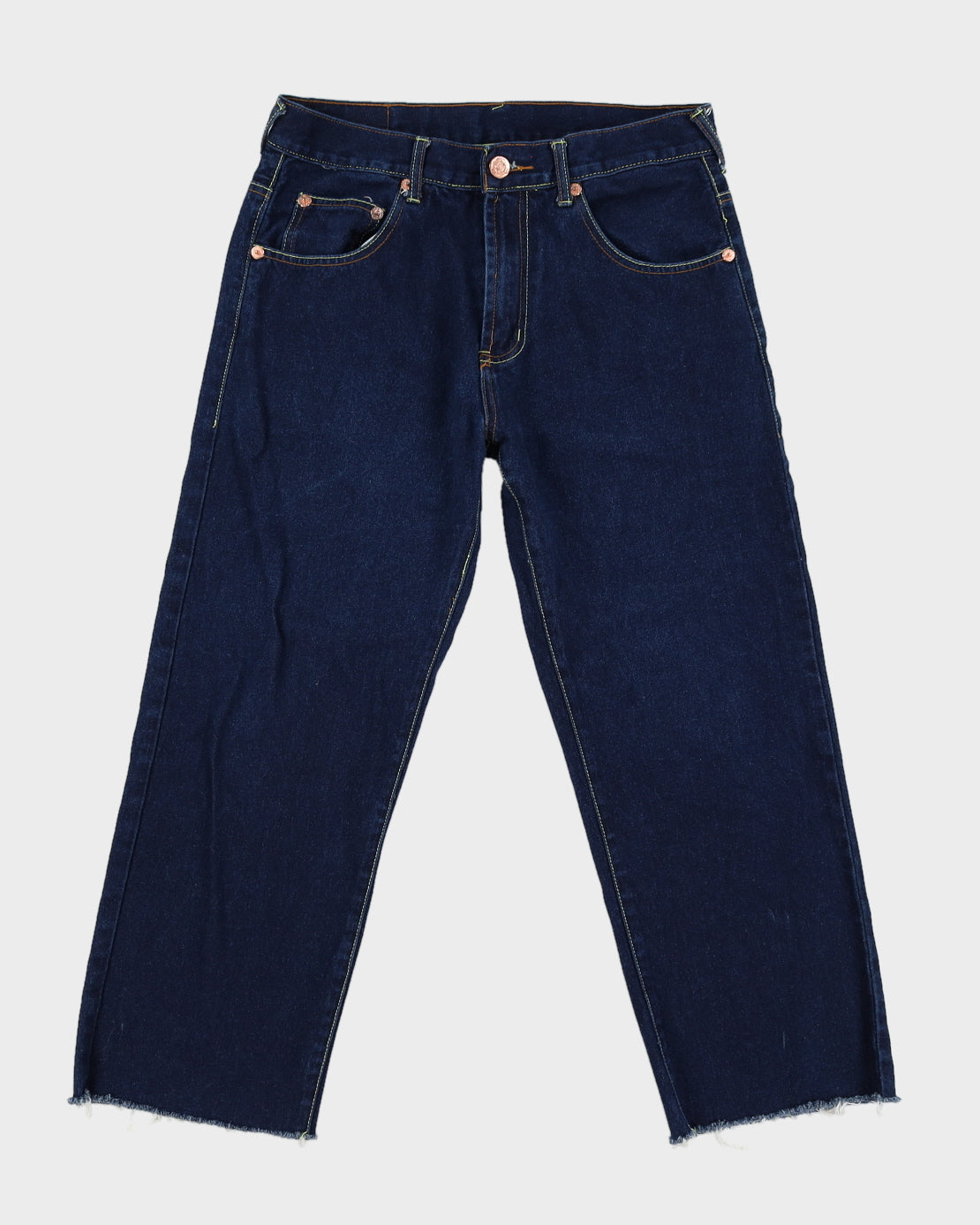 Y2K 00s Evisu No.2 Navy Denim Jeans - W34 L29 – Rokit