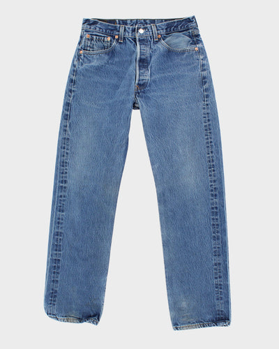 Vintage 90s Levi's Medium Wash Blue Denim 501xx Jeans - W30 L29