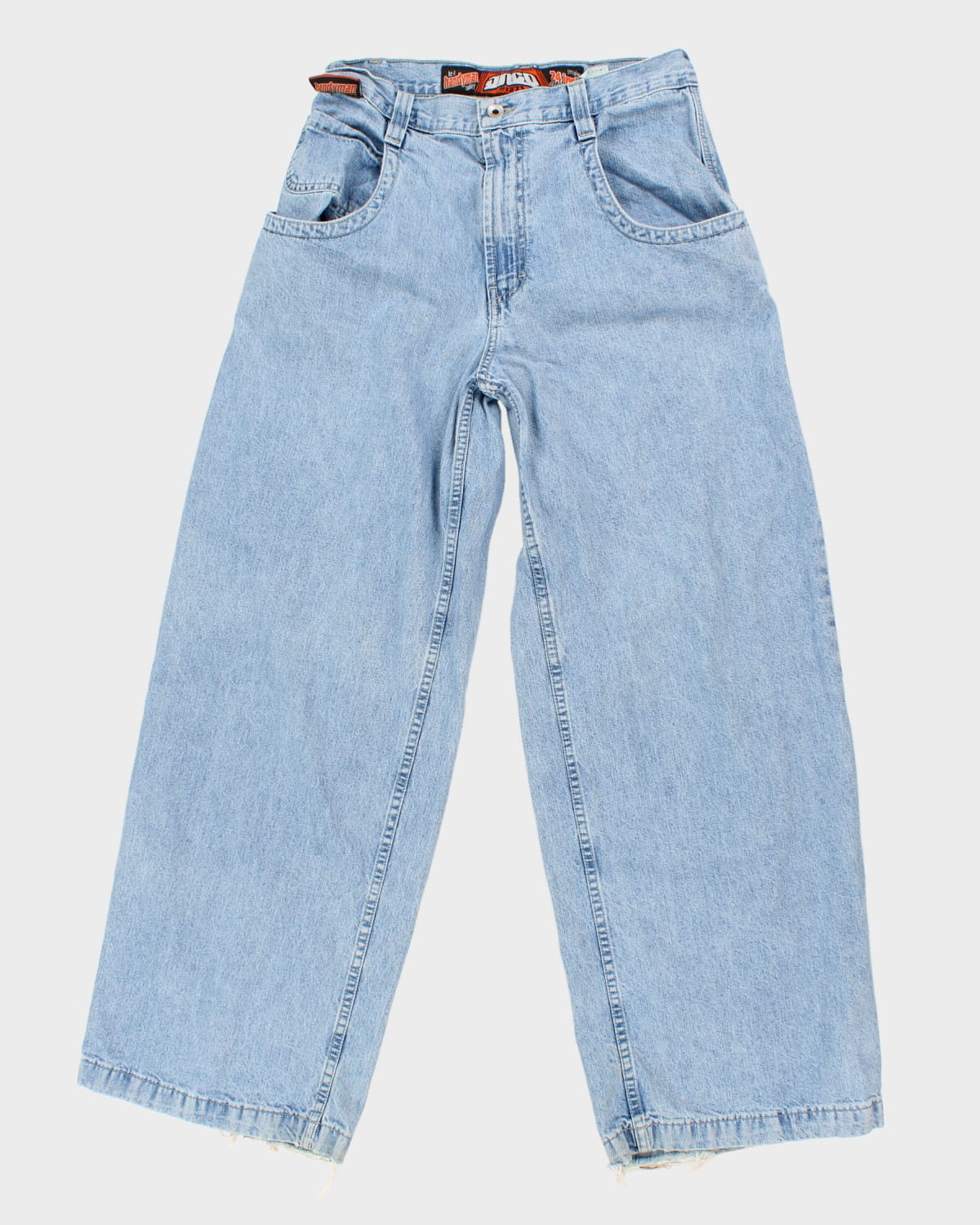 Vintage 90s JNCO Jeans Light Wash - W32 L32 – Rokit