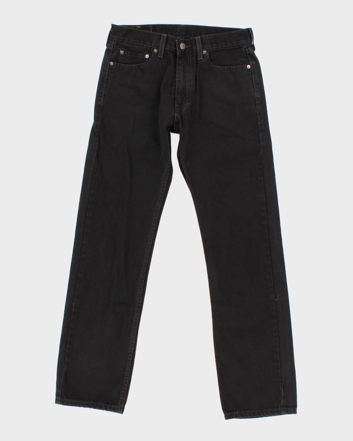 Levi's 505 Black Denim Jeans - W30 L32