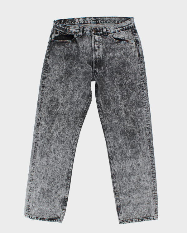 Vintage Levi's 501 Acid Wash Jeans W34 L30