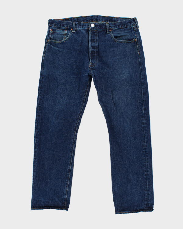 Vintage Levi's 501 Dark Medium Wash Denim Jeans - W36 L29
