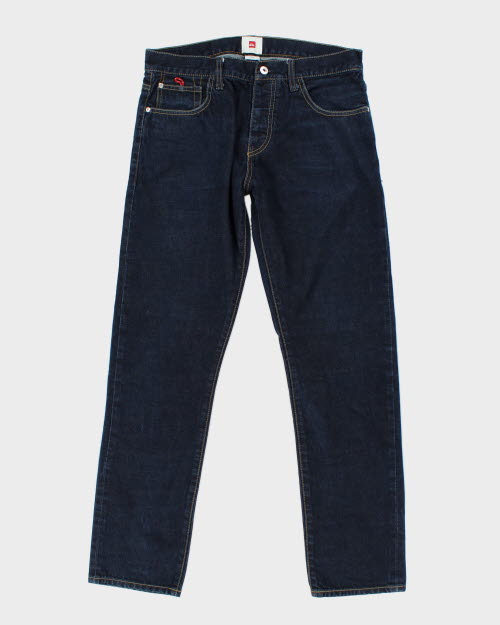 Vintage Quiksilver Dark Wash Straight Fit Jeans W34 L31 Rokit